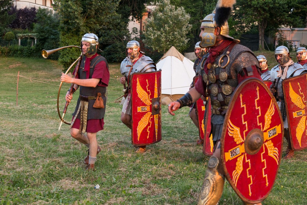 Rievocazione storica a cura della Legio XIII Gemina-Rubico